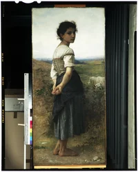 La jeune bergère, 1885